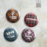 Little Women Pin-Back Buttons