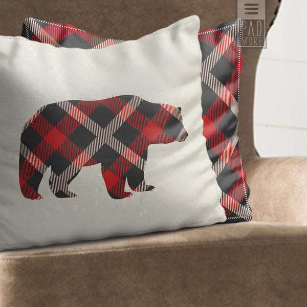 Bear Reading Pillow