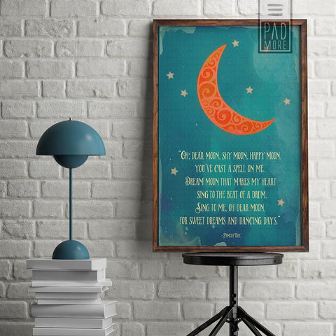 Dear Moon Wall Art