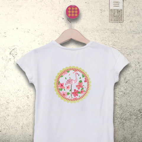 Floral Flamingo Tshirt