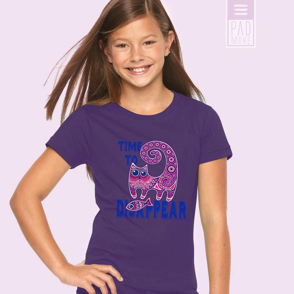 Cheshire Cat Girl Tshirt