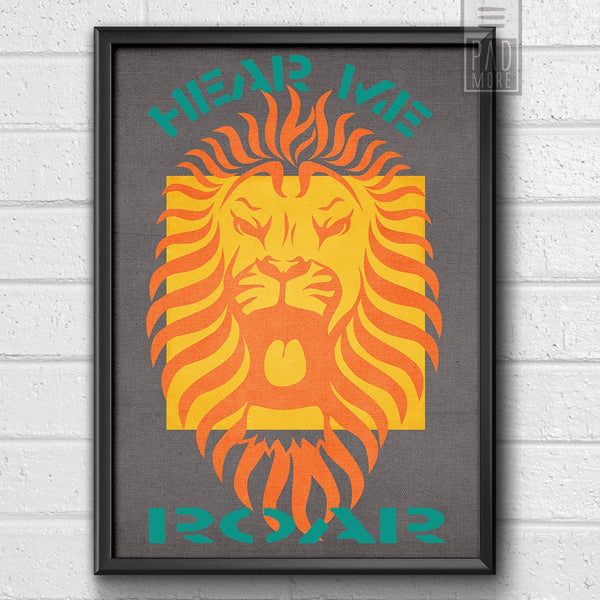 Hear me Roar Poster