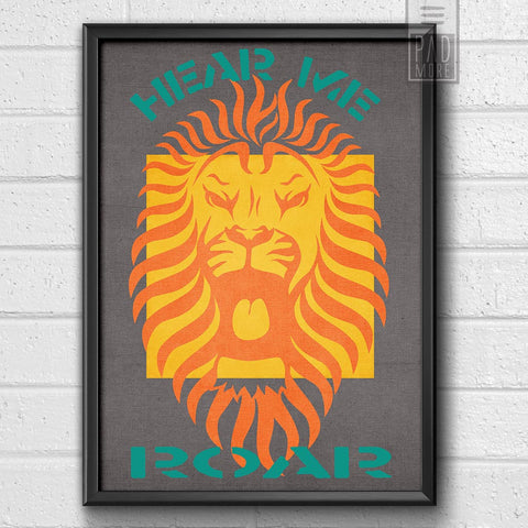 Hear me Roar Poster