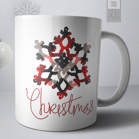 Cabin Christmas Mug