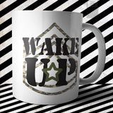 Wake Up Military Style Mug