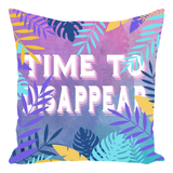 Time To Disappear Throw Pillow