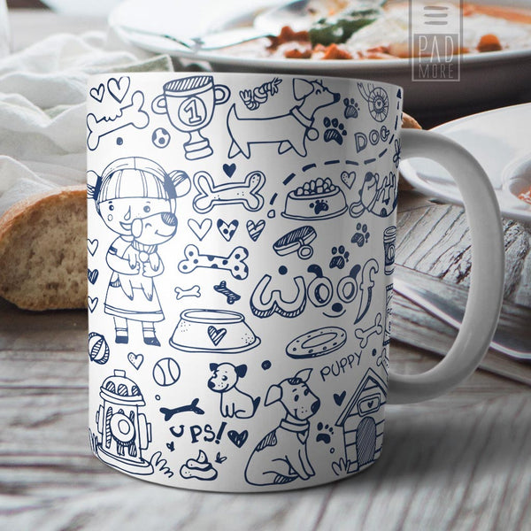 Dog Doodles Mug