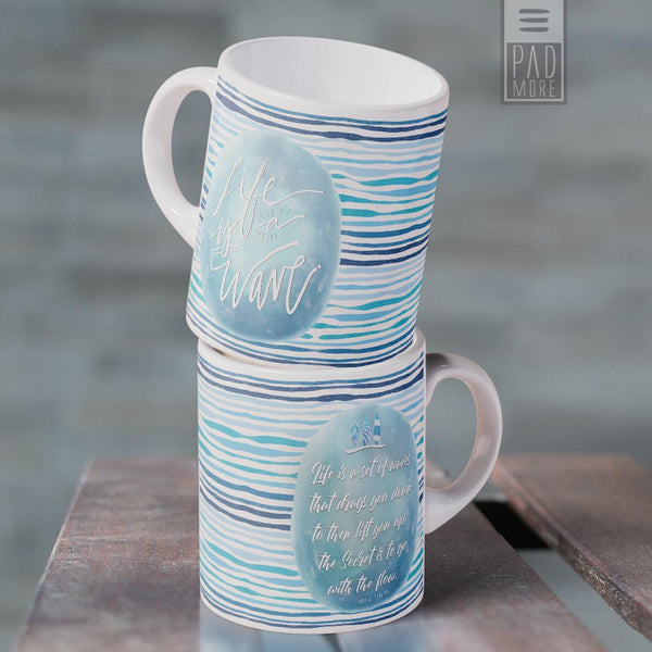 Life is a Wave Coffee Mug