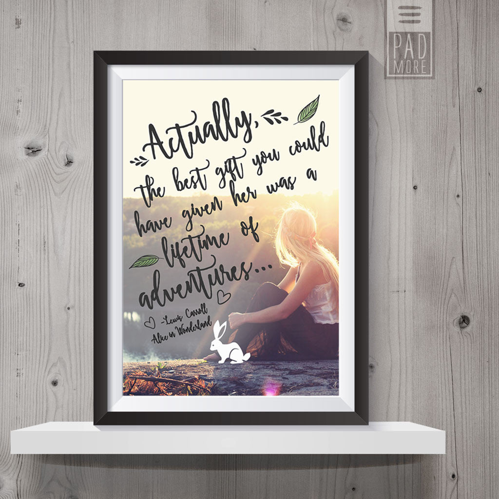 Adventures for a Lifetime Wall Art – Padmore