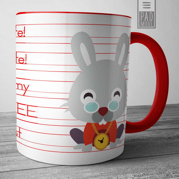 White Rabbit Mug