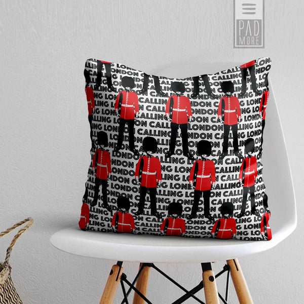 The Queen's Guard London Pillow