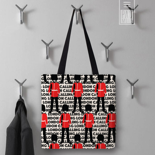 The Queen's Guard London Tote Bag