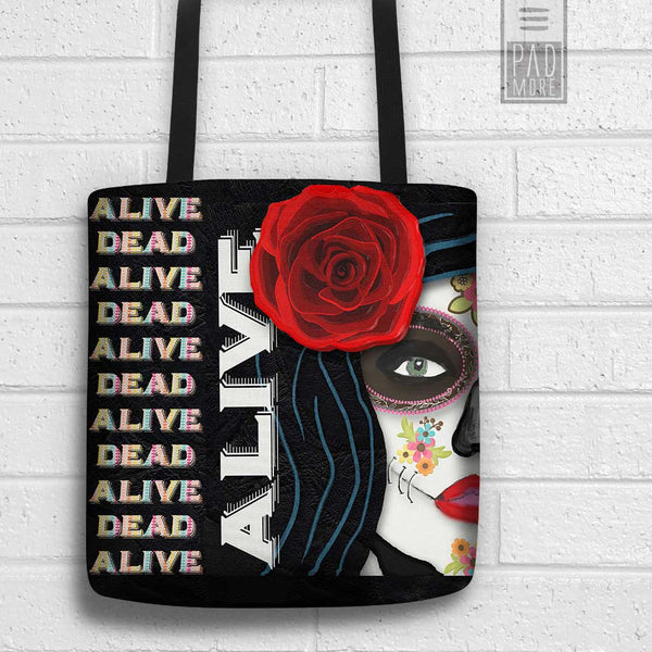Kicking Death Tote Bag