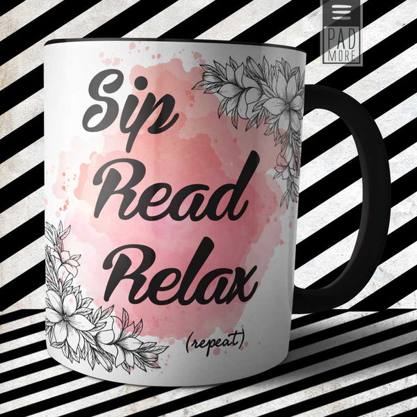 Sip Read Relax Mug