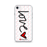 Love is All Around White Phone Case