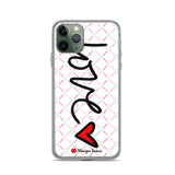 Love is All Around White Phone Case