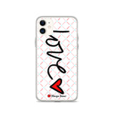 Love is All Around White Phone Case