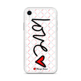 Love is All Around White Phone Case