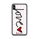 Love is All Around White Phone Case