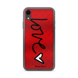 Love is All Around Red Phone Case