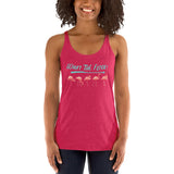 What the Flock Flamingo Racerback Tank