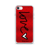 Love is All Around Red Phone Case