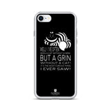 Grin Without a Cat Phone Case