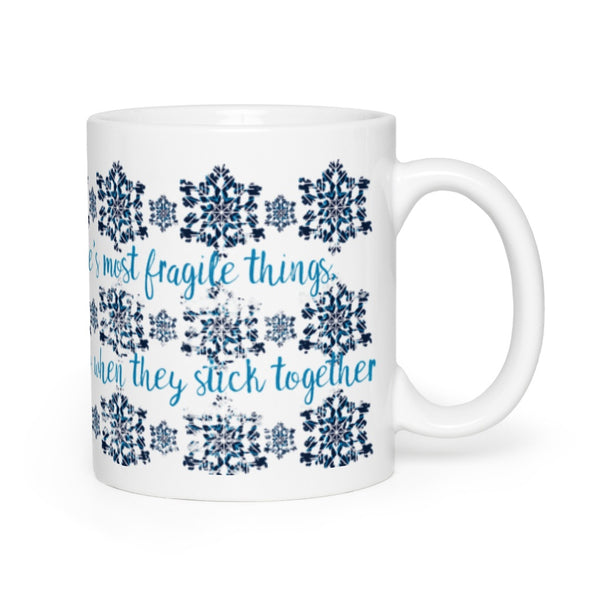 All Together Now Snowflakes Mug