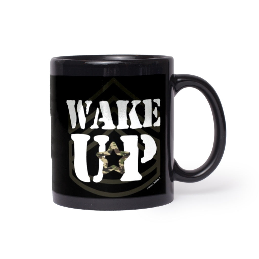 Wake Up Military Camo Mug – Padmore