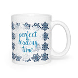 Snowflake Reading Time Mug