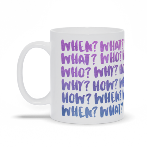 A Series of Questions Mug