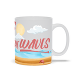 Waiting for the Waves Coffee Mug