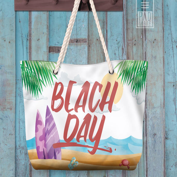 Beach Day Weekender Tote Bag