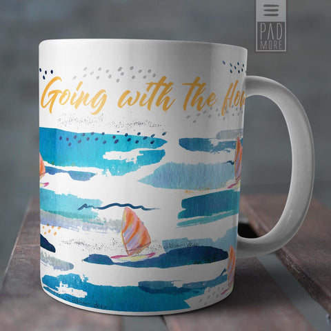 Going with the Flow Coffee Mug