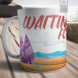Waiting for the Waves Coffee Mug