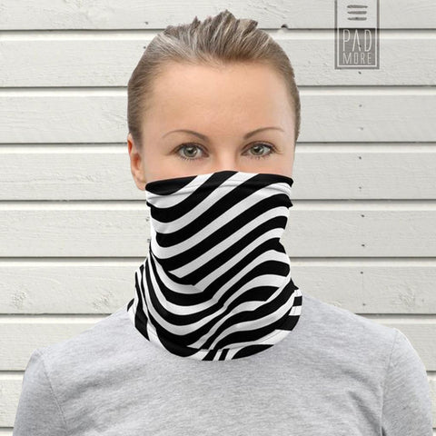 Zebra Unisex Neck Gaiter Face Mask