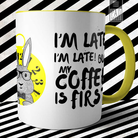 Late Rabbit Mug