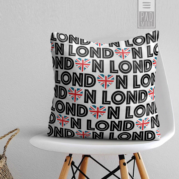 London in our Hearts Pillow