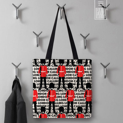 The Queen's Guard London Tote Bag