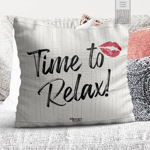 Time to Relax Throw Pillow