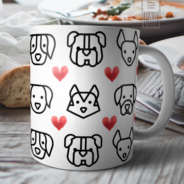 Dogs Love Mug