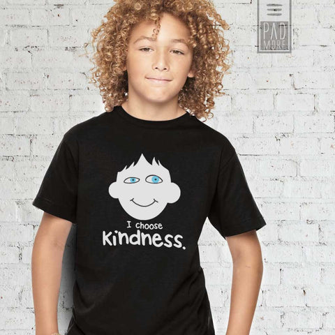 Choose Kindness Black Boy Tshirt