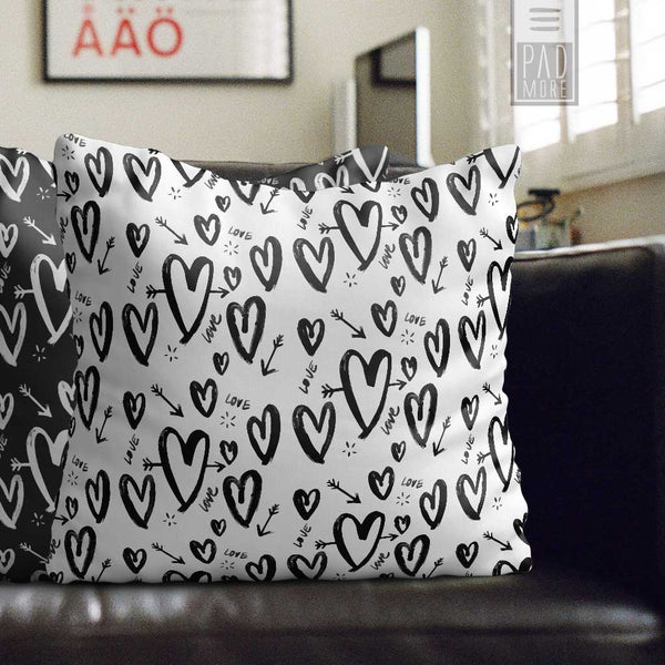 A True Love Story White Pillow