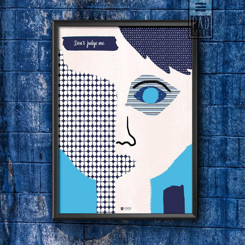 Patch Face Wall Art